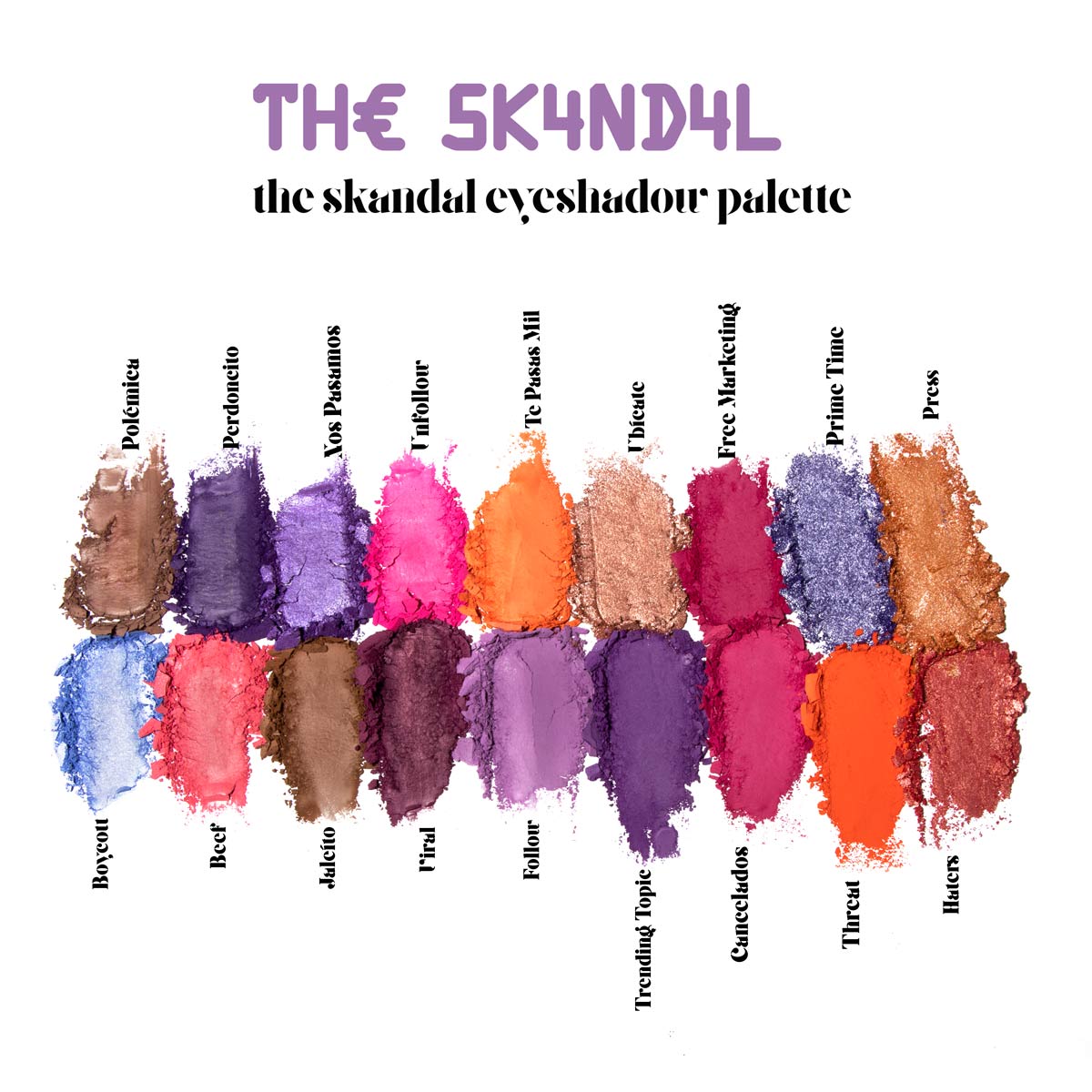 THE SKANDAL PALETTE (PALETA DE SOMBRAS)